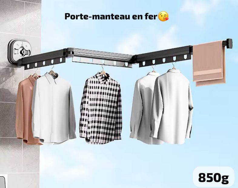 Porte-manteau en fer